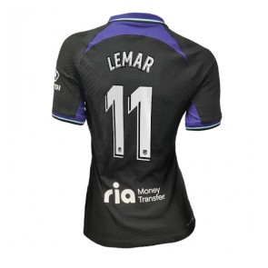 Atletico Madrid Thomas Lemar #11 kläder Kvinnor 2022-23 Bortatröja Kortärmad